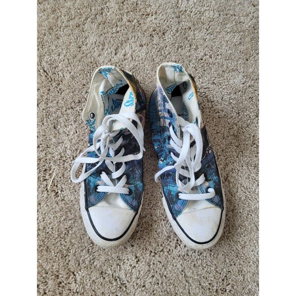RARE Converse Chuck Taylor DC Comics Gotham Sirens High Top Sneaker Sz 6.5 - Picture 2 of 7